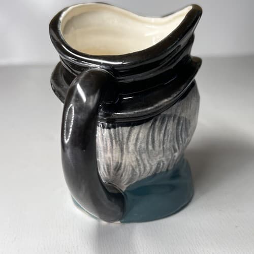 Vintage Toby Face Mug 3.75" Japan - Thumbnail 3