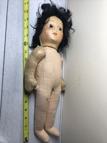 Rare 1930's Disney Ideal Snow White 16" Cloth Doll - Thumbnail 10