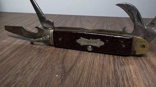 Vintage CAMILLUS 99 Multi Tool Camping Hunting Pocket Knife Made NY USA - Thumbnail 2