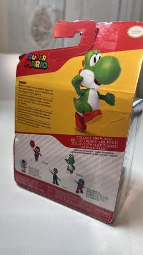 Jakks Super Mario Exclusive Green Yoshi Figure 2.5" - Thumbnail 4