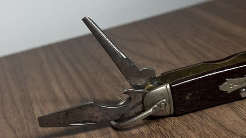 Vintage CAMILLUS 99 Multi Tool Camping Hunting Pocket Knife Made NY USA - Thumbnail 4