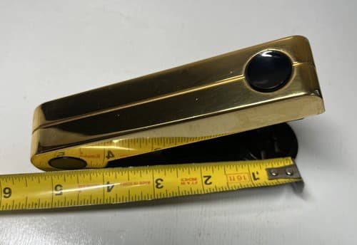Movado Solingen Germany Gold Chrome Stapler RARE