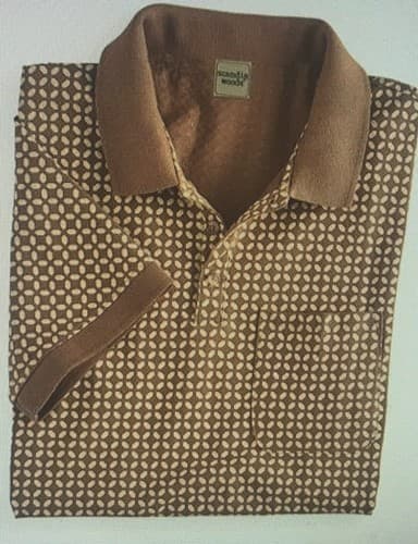 Scandia Woods Men's L Peapod Green Short Sleeve Golf Polo Shirt New - Thumbnail 3