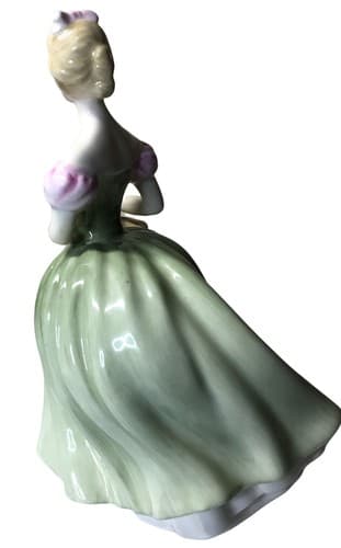 Royal Doulton HN 2345 Clarissa Porcelain Figurine excellent condition - Thumbnail 3