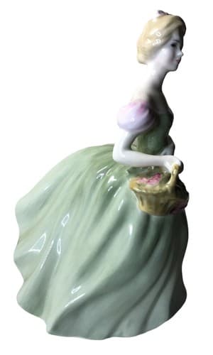 Royal Doulton HN 2345 Clarissa Porcelain Figurine excellent condition - Thumbnail 2