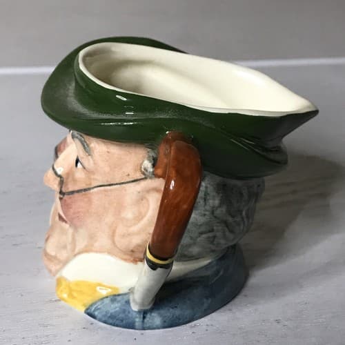 Vintage MR PICKWICK SYLVAC Staffordshire UK Hand Painted Character Jug #4433 2.2 - Thumbnail 4