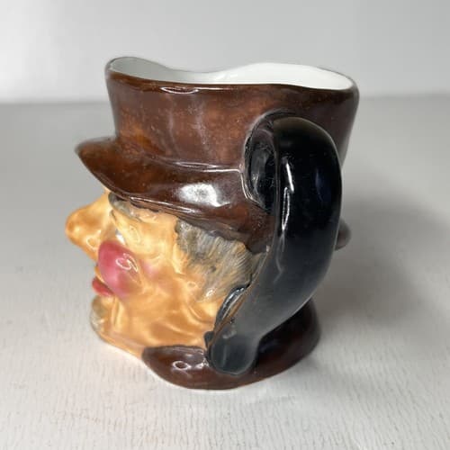 Vintage THORLEY BONE CHINA 3" TOBY MUG Made in England - Thumbnail 2