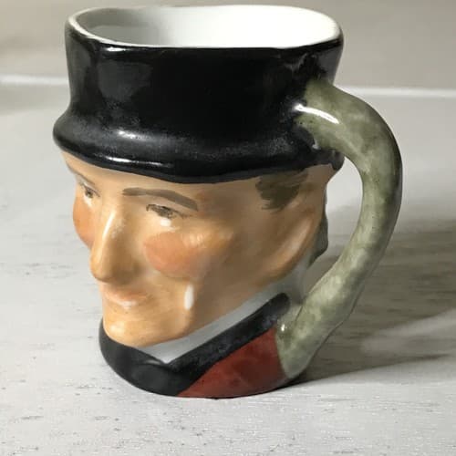 Occupied Japan Miniature Toby Mug 2.25" - Thumbnail 2