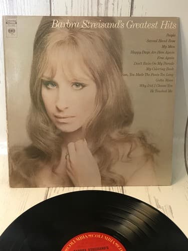 Barbra Streisand's Greatest Hits - Columbia PC 9968 - Vinyl Stereo - Thumbnail 2