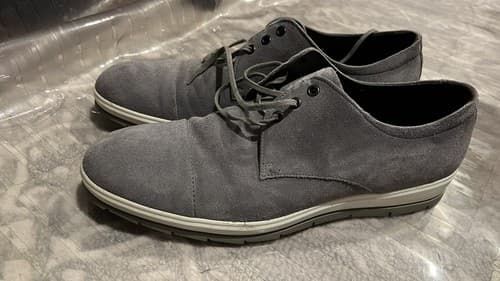 Hugo Boss hybrid Derby Shoes Gray suede size 11 mens - Thumbnail 6