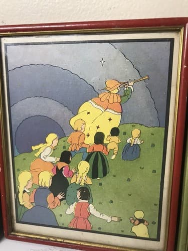 1930S CHILDREN BOOK ILLUSTRATION SILKSCREEN BY JACK PERKINS ( Set of 3 ) - Thumbnail 3