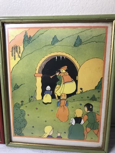 1930S CHILDREN BOOK ILLUSTRATION SILKSCREEN BY JACK PERKINS ( Set of 3 ) - Thumbnail 2