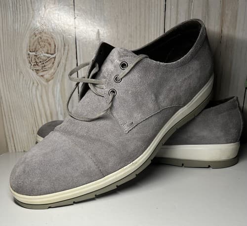 Hugo Boss hybrid Derby Shoes Gray suede size 11 mens - Thumbnail 2