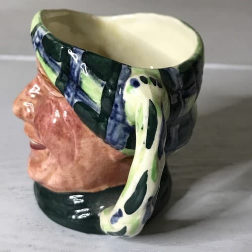 Vintage Lancaster Sandland Scotland Toby Mug England Miniature 2.5" - Thumbnail 2