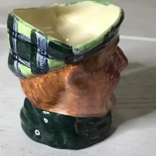 Vintage Lancaster Sandland Scotland Toby Mug England Miniature 2.5" - Thumbnail 4