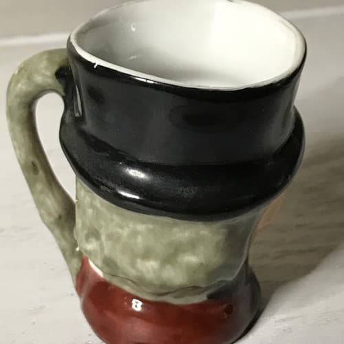 Occupied Japan Miniature Toby Mug 2.25" - Thumbnail 4