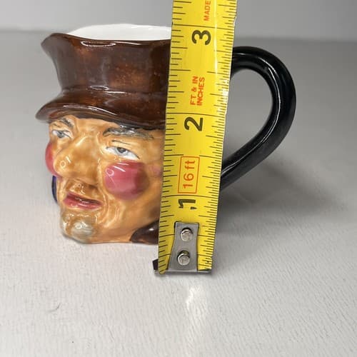 Vintage THORLEY BONE CHINA 3" TOBY MUG Made in England - Thumbnail 7