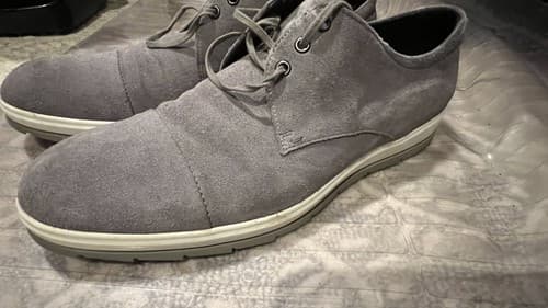 Hugo Boss hybrid Derby Shoes Gray suede size 11 mens - Thumbnail 5