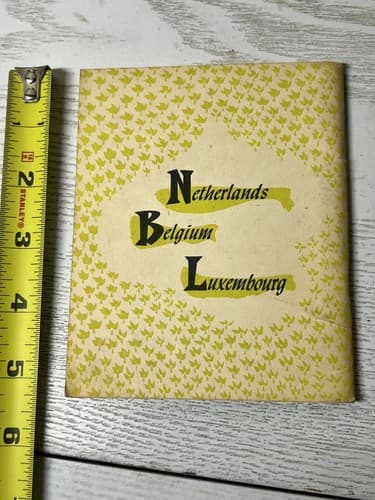 1953 Pocket Guide To The Low Countries Dept. Of Defense 20-185 august 1953 - Thumbnail 2