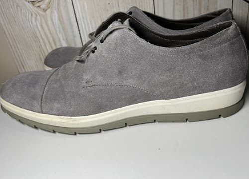 Hugo Boss hybrid Derby Shoes Gray suede size 11 mens