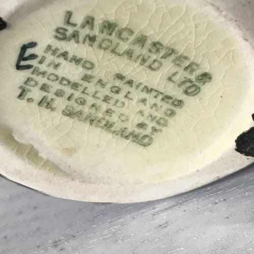 Vintage Lancaster Sandland Scotland Toby Mug England Miniature 2.5" - Thumbnail 6