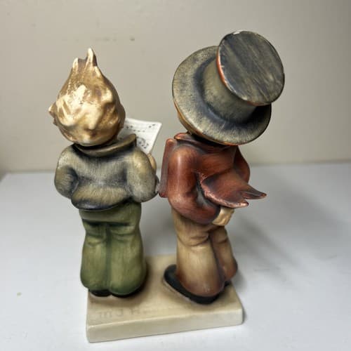 Hummel Goebel TMK-2 1950's Duet #130 5.5" Full Bee Germany - Thumbnail 3