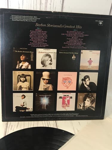 Barbra Streisand's Greatest Hits - Columbia PC 9968 - Vinyl Stereo - Thumbnail 3