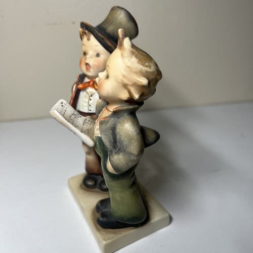 Hummel Goebel TMK-2 1950's Duet #130 5.5" Full Bee Germany - Thumbnail 2