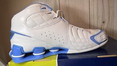 Rare Nike Vince Carter VC5 University Blue Basketball Shoes US 11 312764-141 - Thumbnail 11