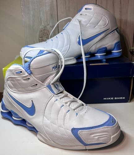 Rare Nike Vince Carter VC5 University Blue Basketball Shoes US 11 312764-141 - Thumbnail 9