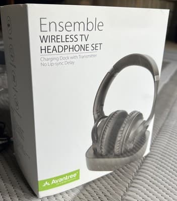 Avantree Ensemble BTHT-5150-US Wireless Bluetooth Headphones - Black - Thumbnail 11