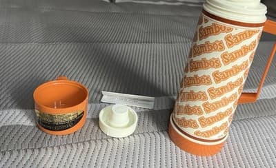 Rare New 1970's ALADDIN SAMBO's 1 U.S Pint Thermos Bottle Made In USA - Thumbnail 3