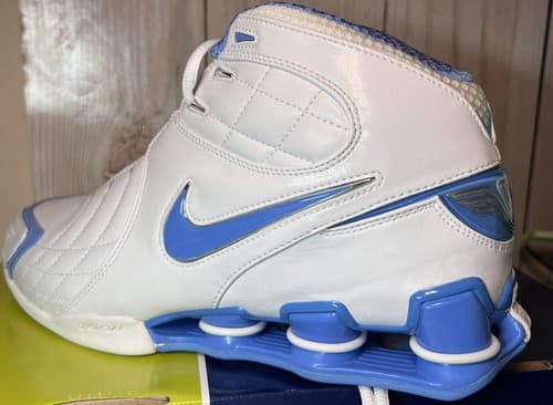 Rare Nike Vince Carter VC5 University Blue Basketball Shoes US 11 312764-141 - Thumbnail 12