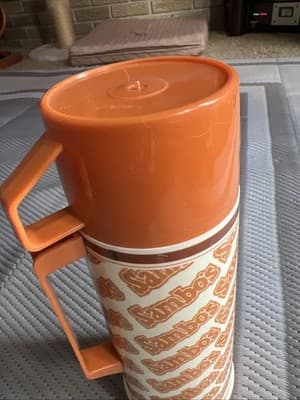 Rare New 1970's ALADDIN SAMBO's 1 U.S Pint Thermos Bottle Made In USA - Thumbnail 8