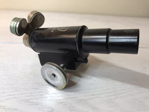 ANTIQUE SPENCER BUFFALO Tubus w/ Turret and Focus Mechanism MICROSCOPE PART - Thumbnail 3