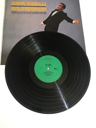 Mala Femmena Jimmy Roselli LP M&R Records C1021 VG+ Stereo - Thumbnail 2