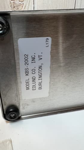 Edlund KBS-2002 12" High 6 Open Slot professional Chef Knife Block - Thumbnail 6