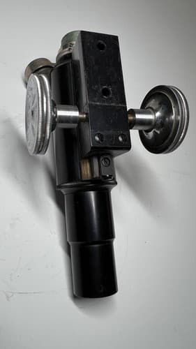 ANTIQUE SPENCER BUFFALO Tubus w/ Turret and Focus Mechanism MICROSCOPE PART - Thumbnail 12