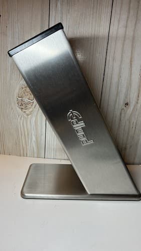 Edlund KBS-2002 12" High 6 Open Slot professional Chef Knife Block - Thumbnail 4