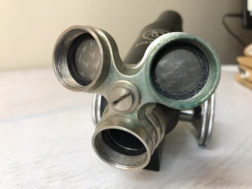 ANTIQUE SPENCER BUFFALO Tubus w/ Turret and Focus Mechanism MICROSCOPE PART - Thumbnail 14