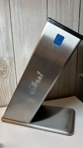 Edlund KBS-2002 12" High 6 Open Slot professional Chef Knife Block - Thumbnail 2