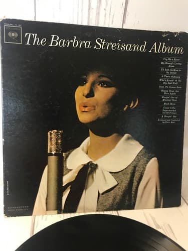 “The Barbra Streisand Album” Mono Vinyl=G+ 12" LP Record Pop,Vocal - Thumbnail 2