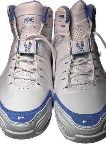 Rare Nike Vince Carter VC5 University Blue Basketball Shoes US 11 312764-141 - Thumbnail 5