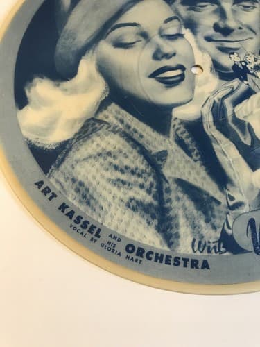 Vogue Picture Record R780 Touch me Not/Let's Get Married 78 RPM Art Kassel Disk - Thumbnail 2