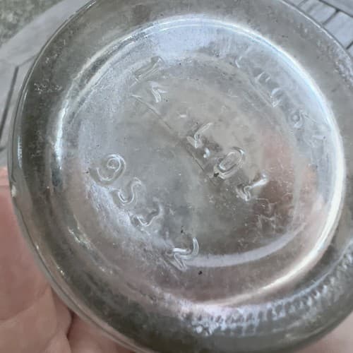 Vintage 1944 Old Fashion Ma's Soda Bottle Embossed w/ nice graphics - Thumbnail 10