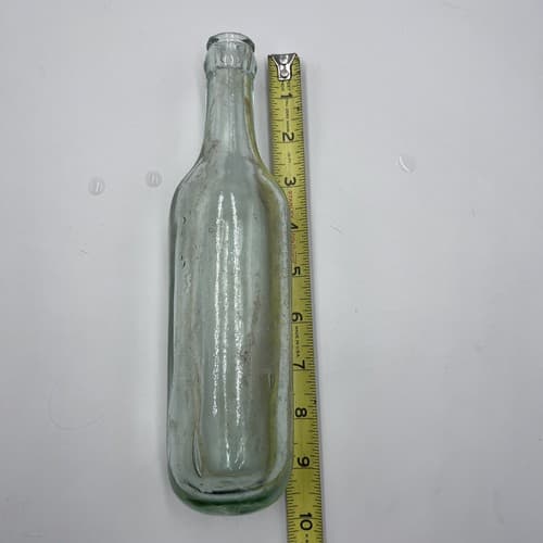 1870s-1910s KB Round Bottom Soda Bottle Mineral Water Kilner Bros Mold Crown Lip - Thumbnail 5