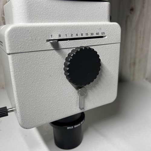 Wild Heerbrugg Microscope Polaroid Camera Adapter Lens (0.8x) MP511 Switzerland - Thumbnail 7