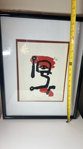 Paul Klee Signed Lithograph "Kettle Drummer" - Thumbnail 3