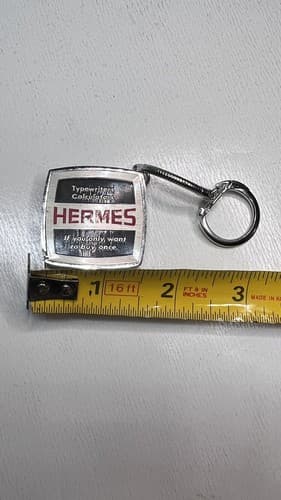 Vintage Hermes Typewriters Tape Measure Advertisment , Japan , Rare NOS - Thumbnail 7