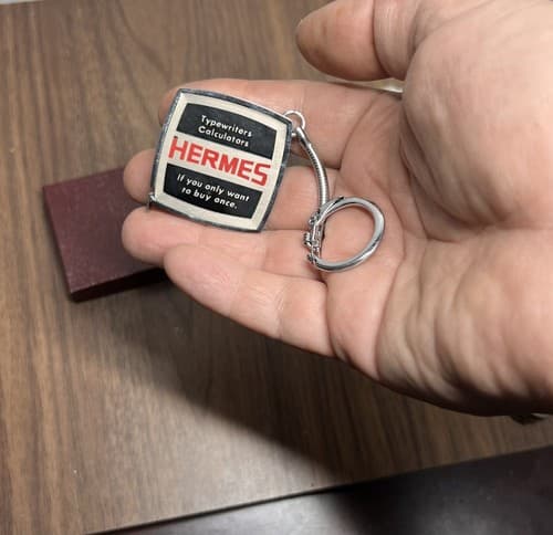 Vintage Hermes Typewriters Tape Measure Advertisment , Japan , Rare NOS - Thumbnail 15